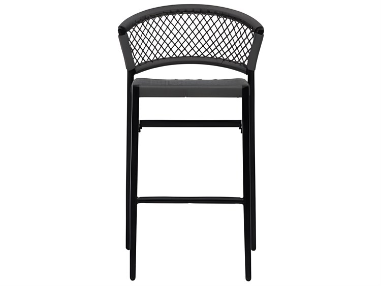 Ratana Ria Bar Stool Silver Black 6