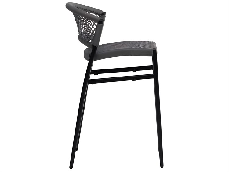 Ratana Ria Bar Stool Silver Black 7