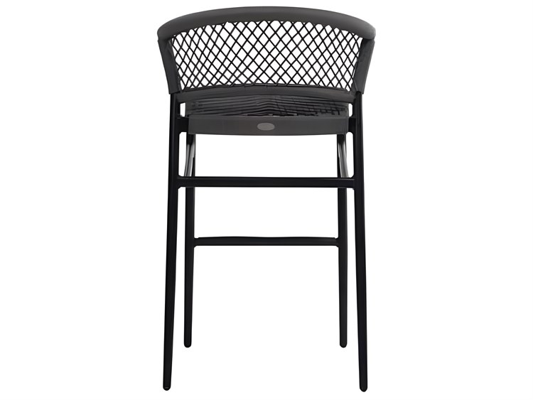 Ratana Ria Bar Stool Silver Black 8