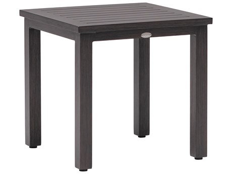 Ratana Canbria Tables Aluminum Square End Table