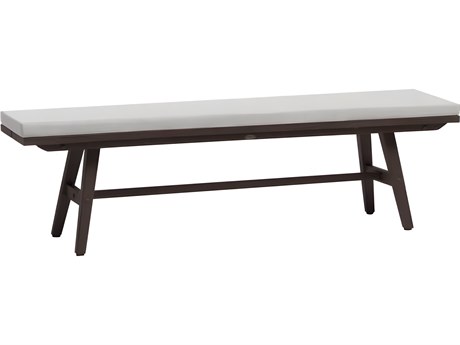 Ratana Canbria Silver Hessonite Garnet Aluminum Cushion Bench