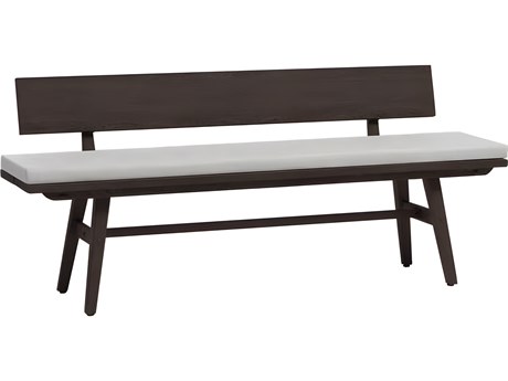 Ratana Canbria Silver Hessonite Garnet Aluminum Cushion Bench