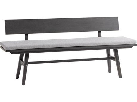 Ratana Canbria Tables Aluminum Cushion Bench