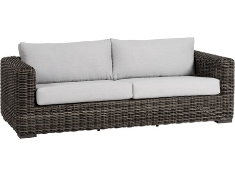 Ratana Cubo Aluminum Wicker Sofa