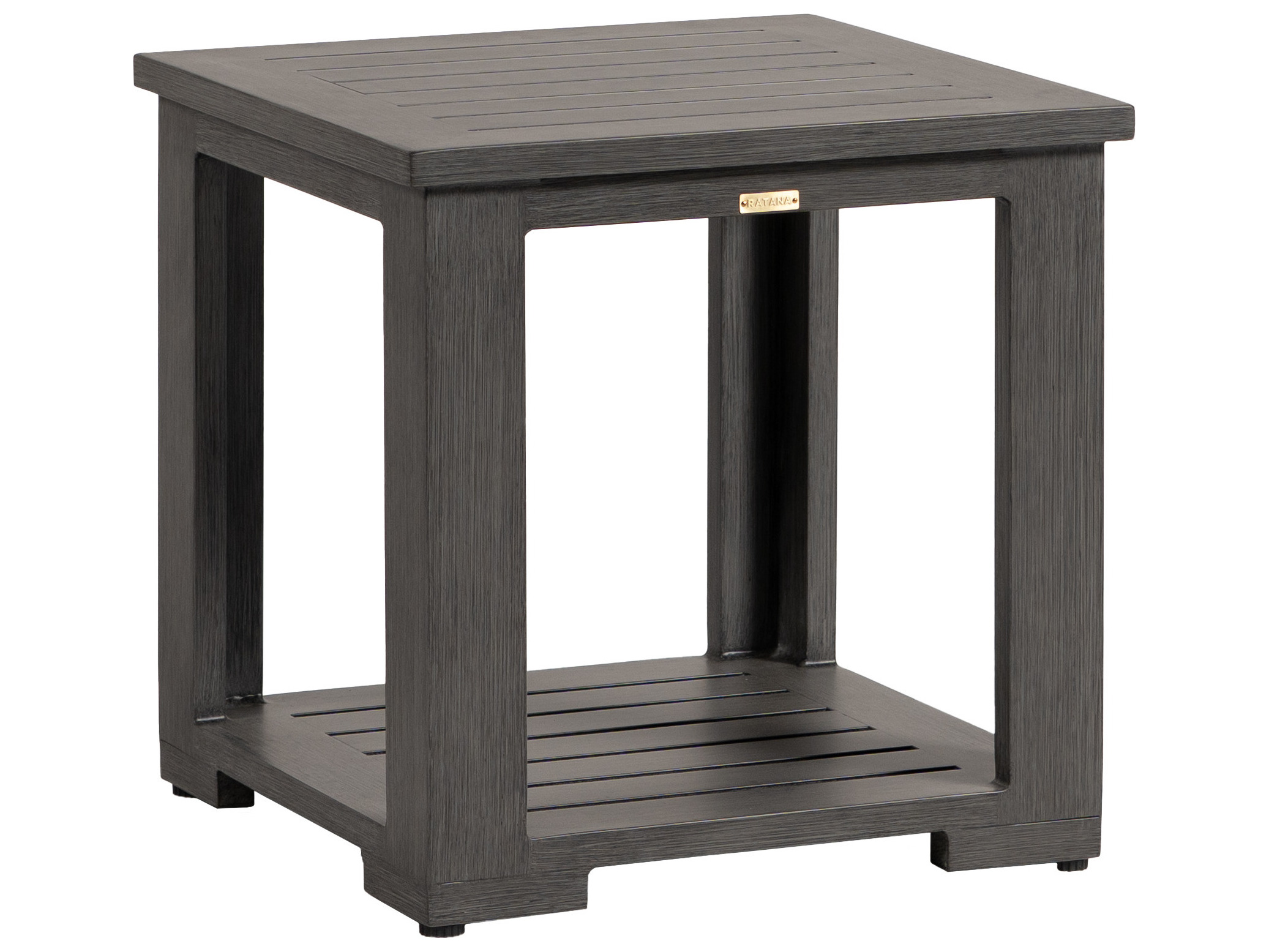 Ratana Milano Aluminum Square End Table