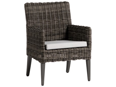 Ratana Cubo Aluminum Wicker Dining Chair