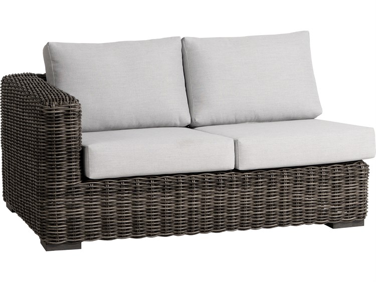 Ratana Cubo Aluminum Wicker Lounge Chair