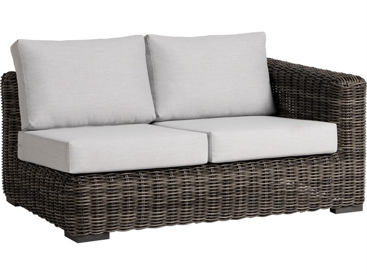 Ratana Cubo Aluminum Wicker Lounge Chair