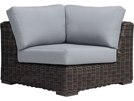 Ratana Cubo Silver Pearl Grey Aluminum Cushion Lounge Chair