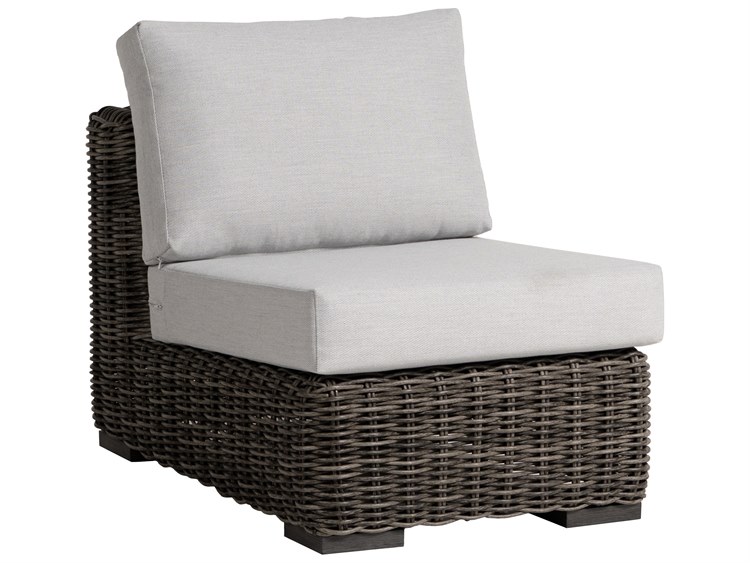 Ratana Cubo Aluminum Wicker Lounge Chair