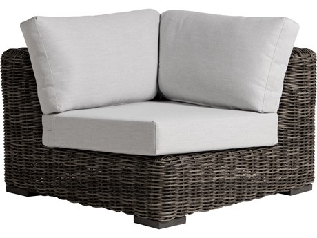 Ratana Cubo Aluminum Wicker Lounge Chair