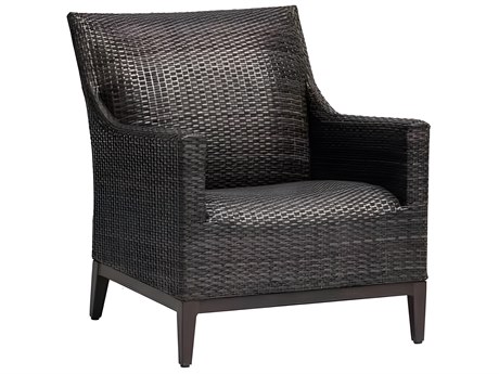 Ratana Biltmore Silver Hessonite Garnet Aluminum Cushion Lounge Chair