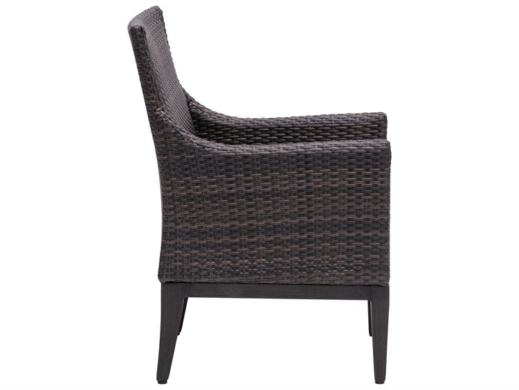 Ratana Biltmore Aluminum Wicker Dining Chair 7