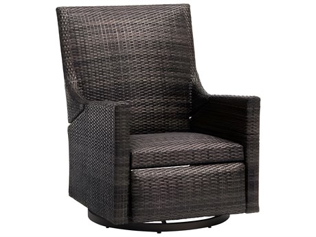 Ratana Biltmore Silver Hessonite Garnet Aluminum Cushion Lounge Chair