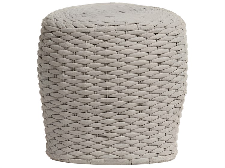 Ratana Roca Aluminum Strap Ottoman 9