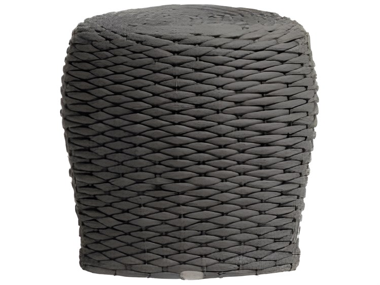 Ratana Roca Aluminum Strap Ottoman 6