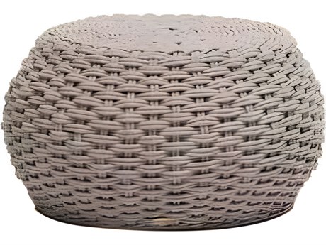Ratana Giro Aluminum Strap Ottoman