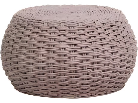 Ratana Giro Aluminum Strap Ottoman