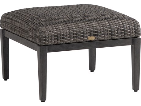 Ratana Cabo San Lucas Aluminum Wicker Ottoman