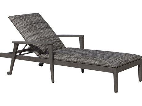 Ratana Cabo San Lucas Aluminum Wicker Chaise Lounge