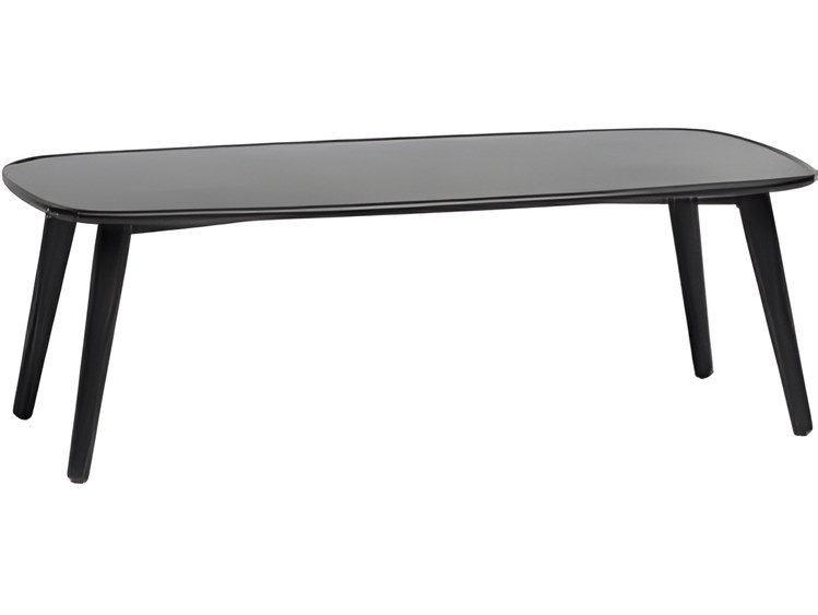 Ratana Hamptons Silver Diva Night Aluminum Rectangular Coffee Table