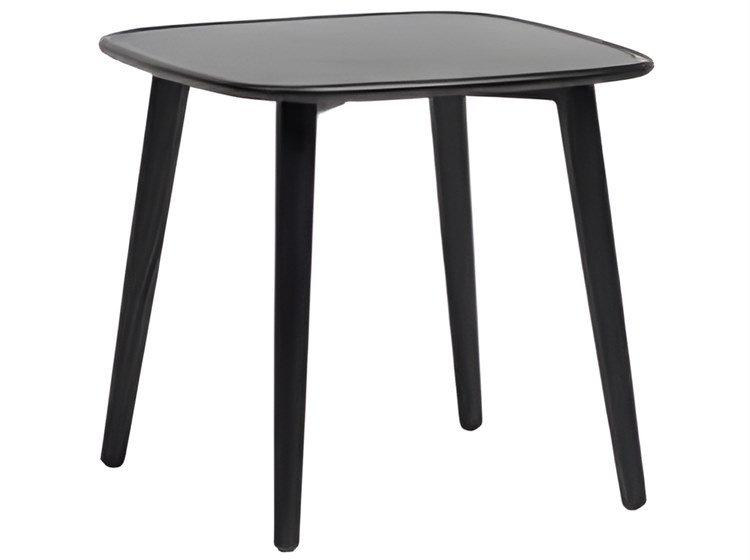 Ratana Hamptons Silver Diva Night Aluminum Square End Table