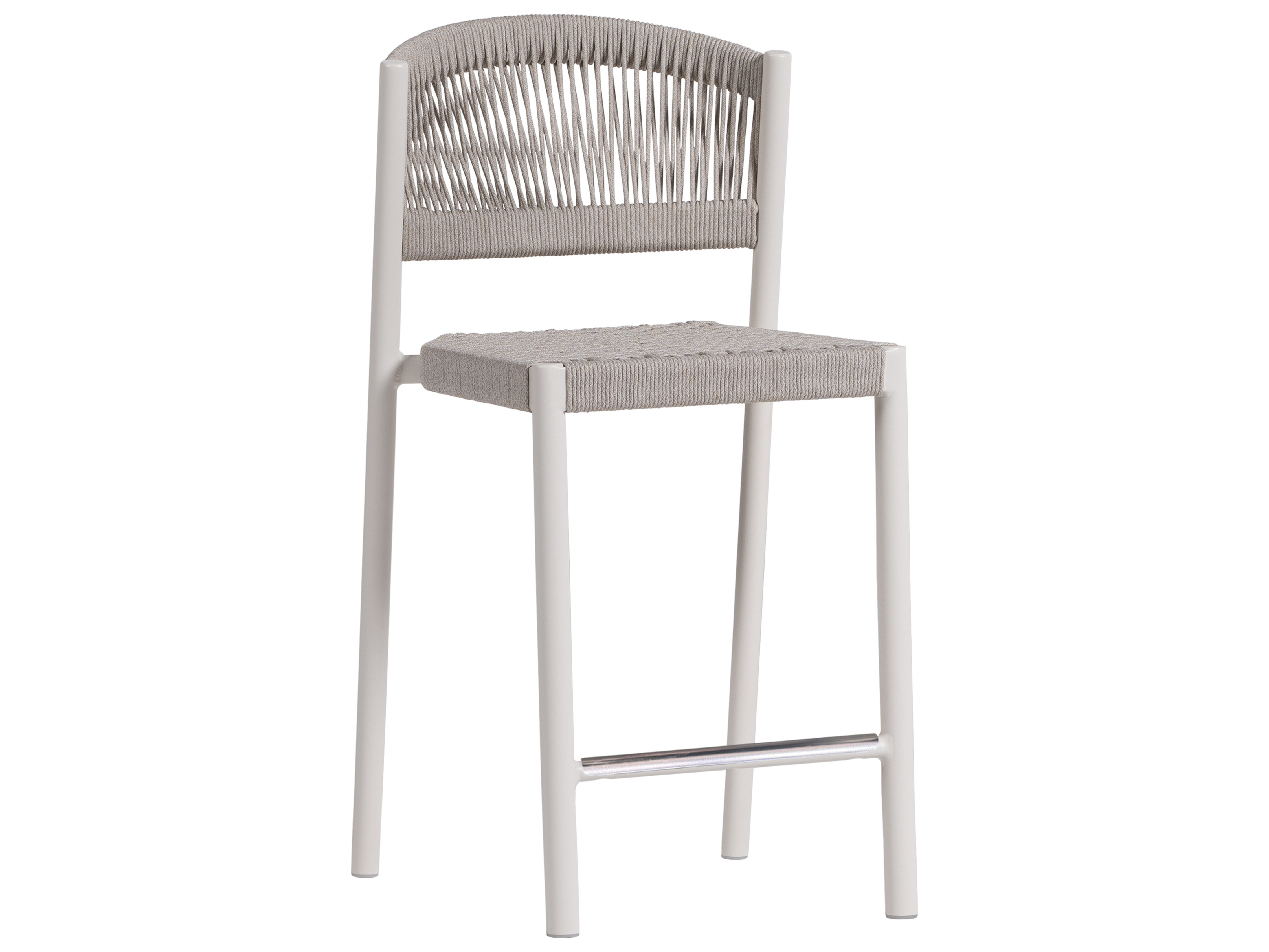 Ratana Naples Aluminum Rope Counter Stool