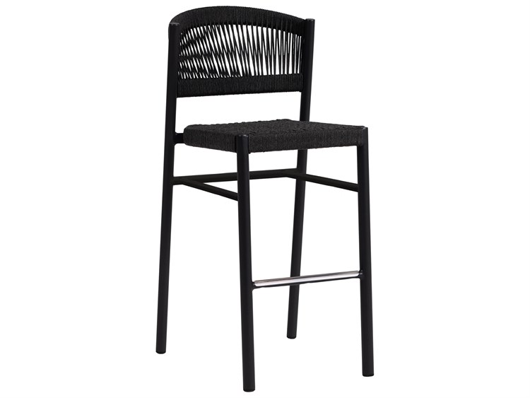 Ratana Naples Aluminum Rope Bar Stool