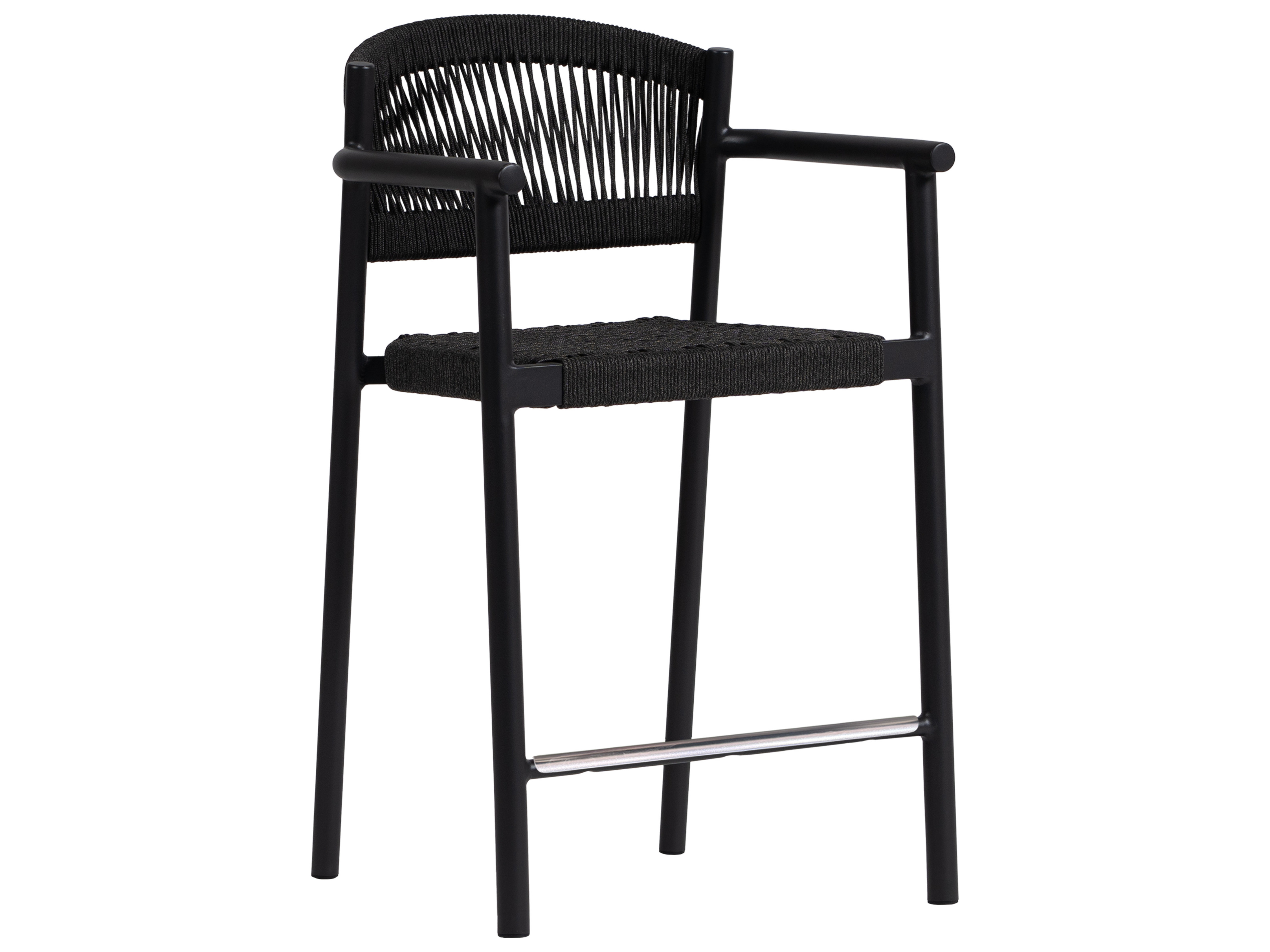 Ratana Naples Aluminum Rope Counter Stool