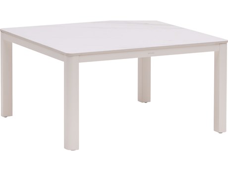 Ratana Hampshire Tables Aluminum Square Coffee Table
