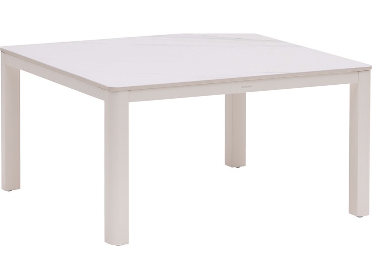 Ratana Hampshire Tables Aluminum Square Coffee Table