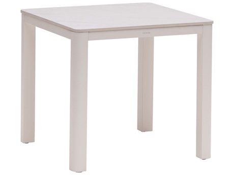 Ratana Hampshire Tables Aluminum Square End Table