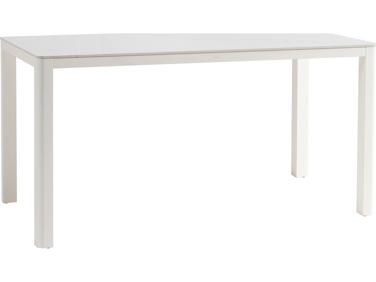 Ratana Hampshire Aluminum Rectangular Counter Table