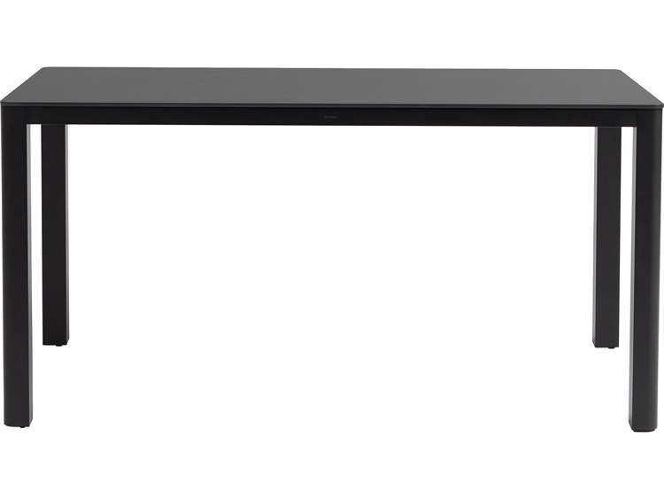 Ratana Hampshire Aluminum Rectangular Counter Table 6