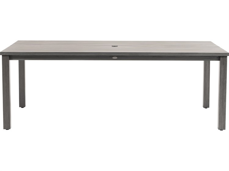 Ratana Oasis Aluminum Rectangular Dining Table 2