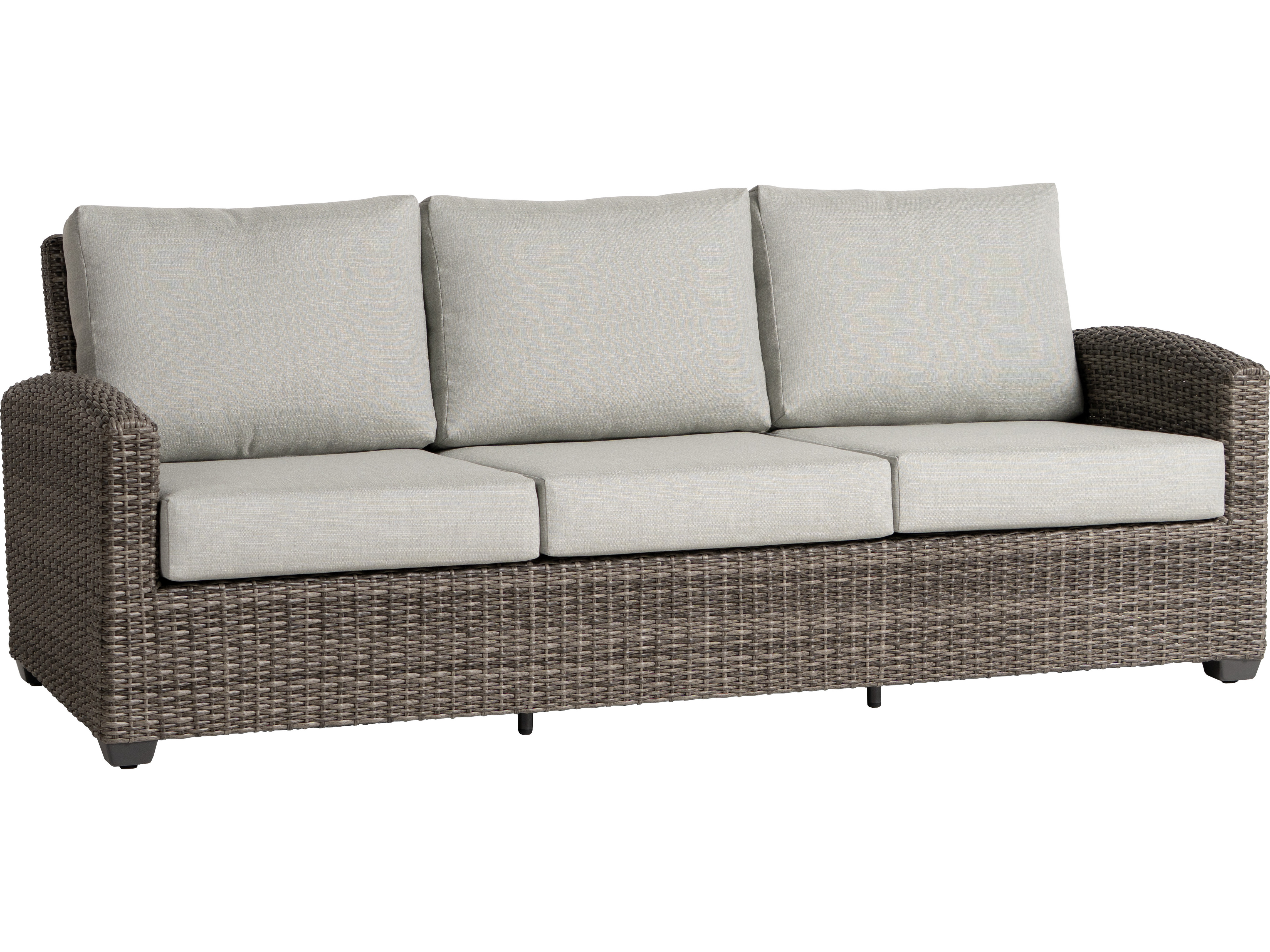 Ratana Coral Gables Aluminum Wicker Sofa