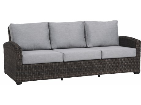 Ratana Coral Gables Aluminum Wicker Sofa