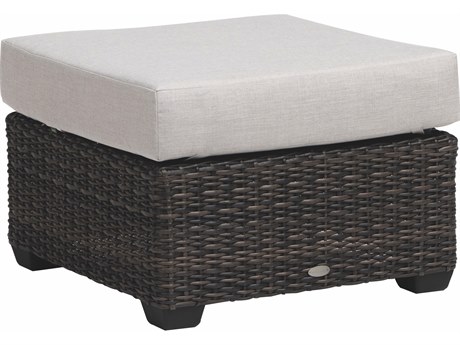 Ratana Coral Gables Aluminum Cushion Ottoman