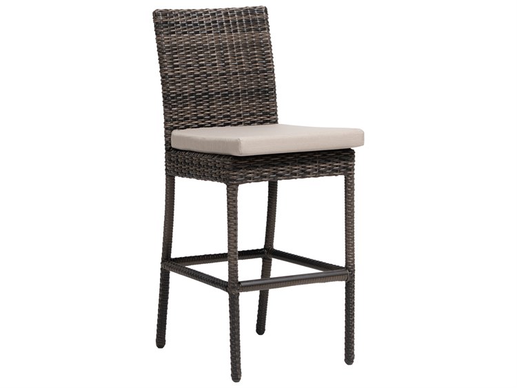 Ratana Coral Gables Aluminum Wicker Bar Stool