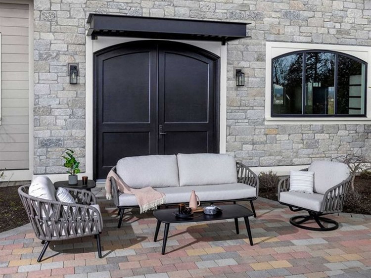Ratana Hamptons Aluminum Cushion Lounge Set