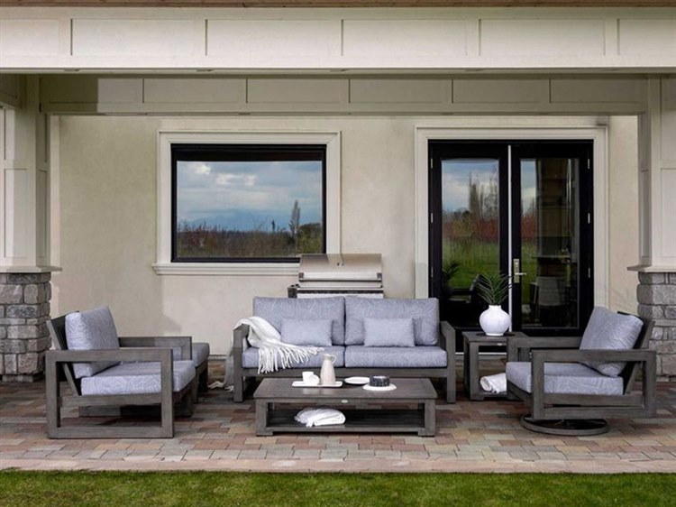 Ratana Milano Aluminum Cushion Lounge Set