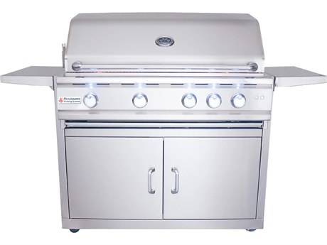 RCS Grills Stainless Steel 38'' Cutlass Pro Freestanding Grill-LP