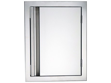 RCS Grills Valiant 17 Inches Wide Stainless Steel Vertical Reversible Door
