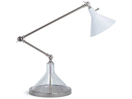 Regina Andrew Ibis Polished Nickel Desk Lamp