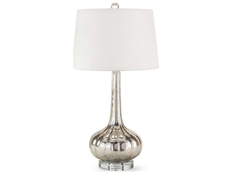 Regina Andrew Milano Antique Mercury Silver Glass Buffet Lamp
