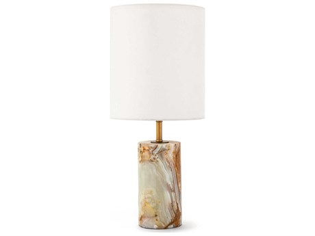Regina Andrew Natural Stone White Table Lamp