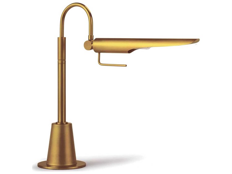 Photos - Floodlight / Street Light RAVEN Regina Andrew  Natural Brass Desk Lamp 13-1225NB 