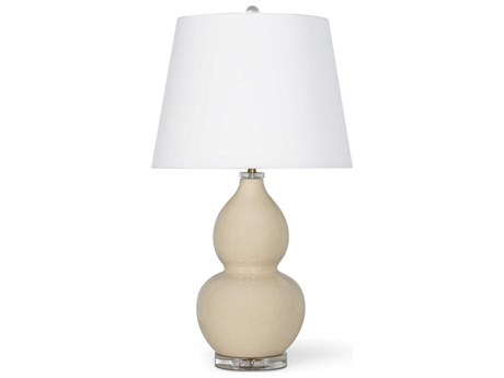 Regina Andrew June Ivory White Crystal Buffet Lamp