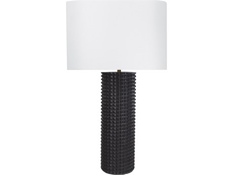 Regina Andrew Symon Black Polished Brass Buffet Lamp
