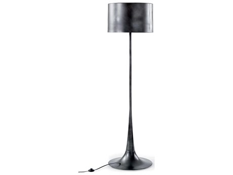 Regina Andrew Trilogy Blackened Steel Floor Lamp